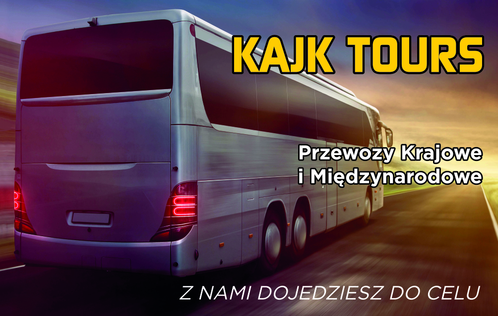 Logo KAJK TOURS - Transport Osobowy Miastko, Bytów